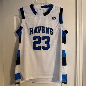 One tree hill Nathan Scott 23 basketball jersey white